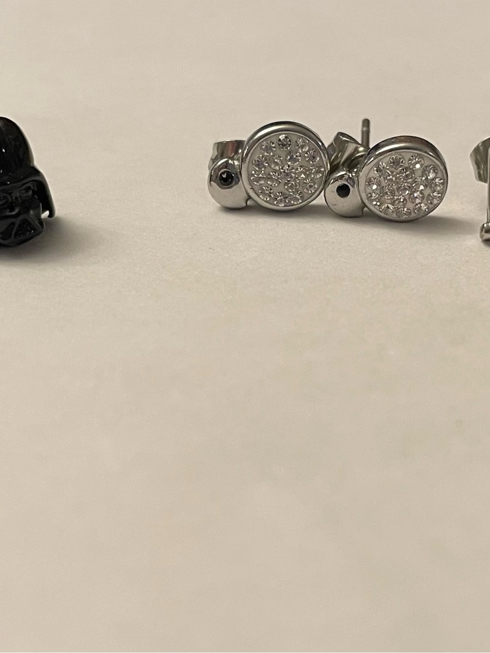Set of 3 Star Wars stud earrings